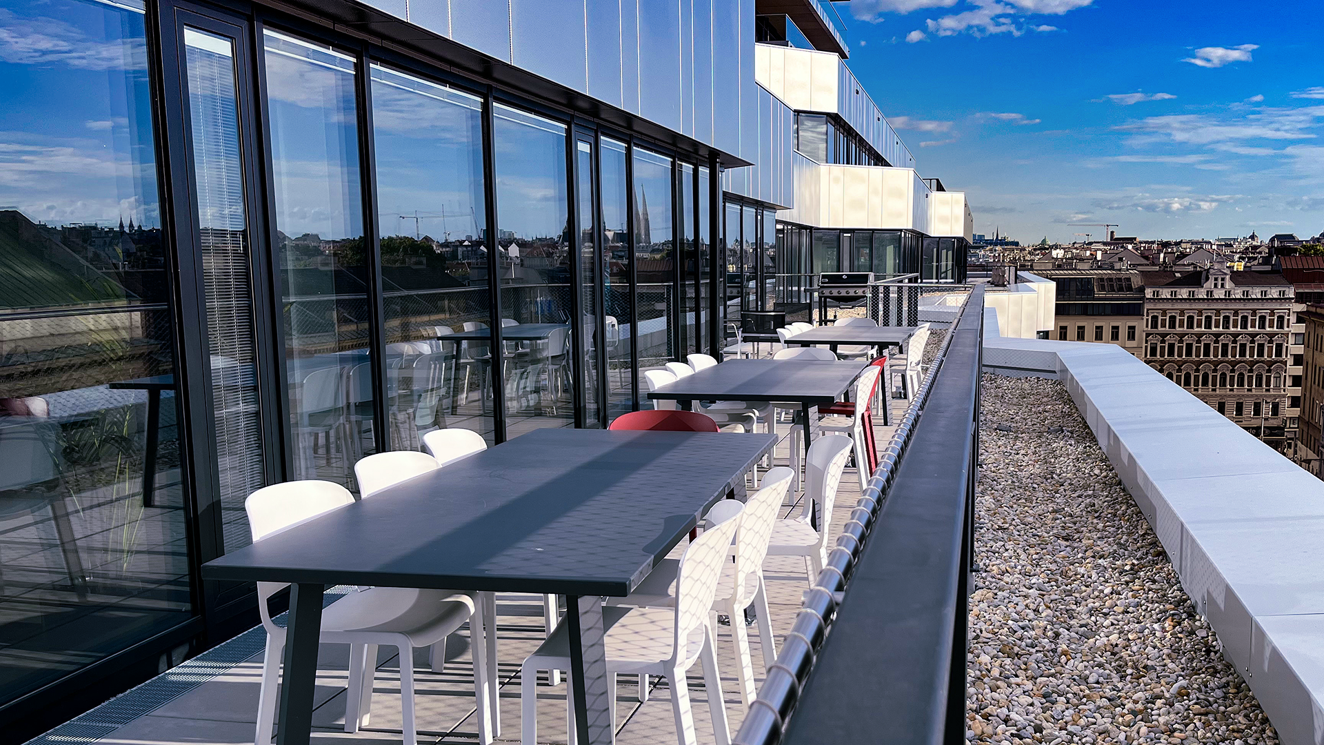 Rooftop terrace